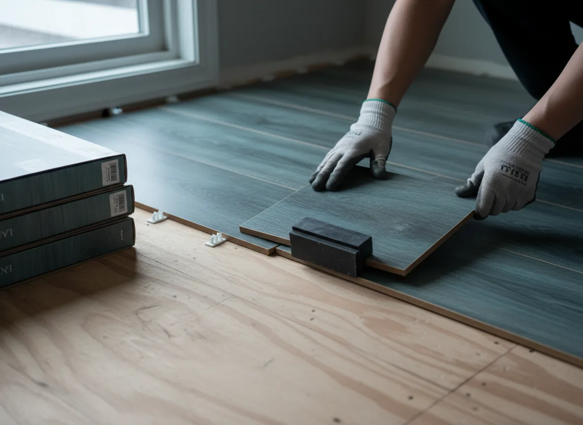 Luxury Vinyl Plank Installation company in Rhame, ND
